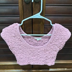 LA Hearts crop top size M